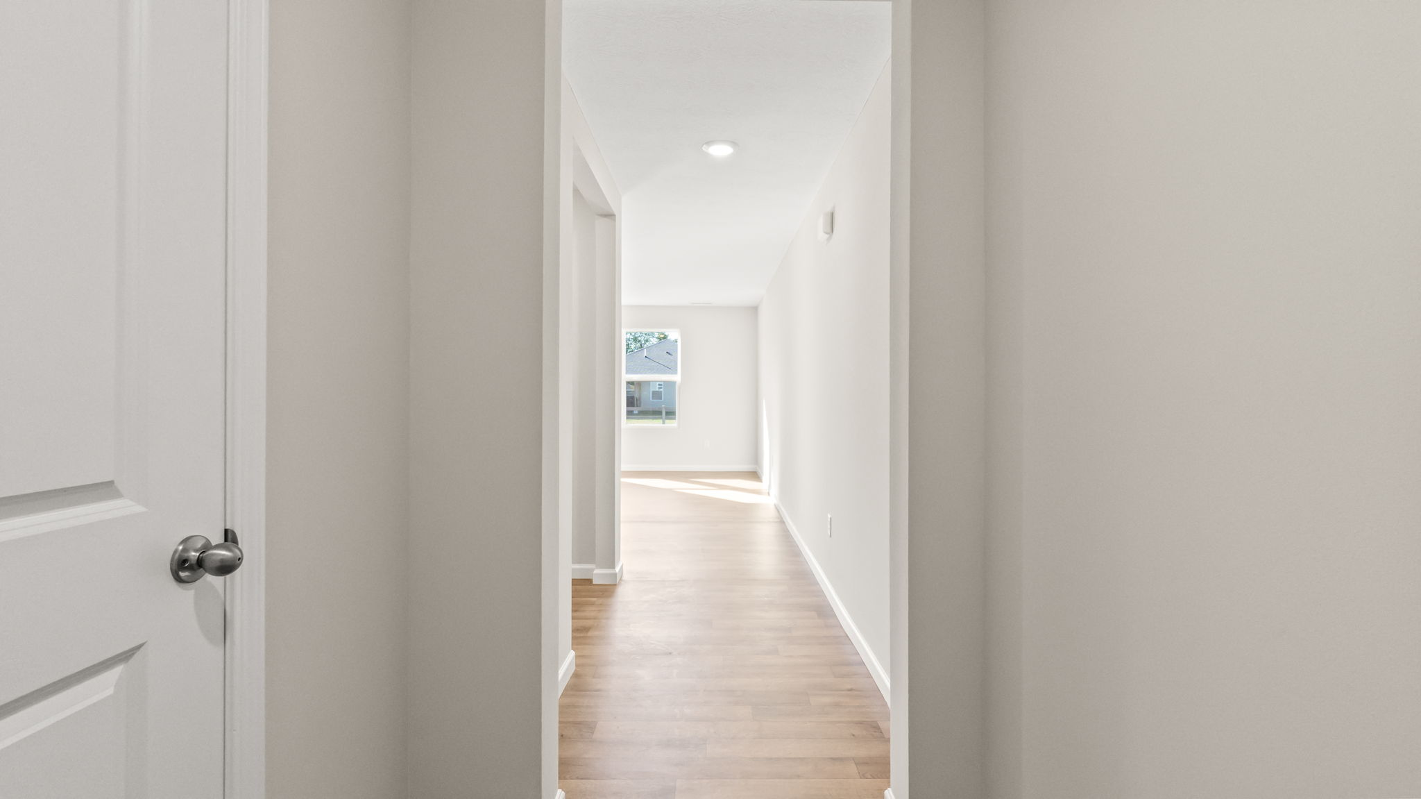 Hallway leading to great room