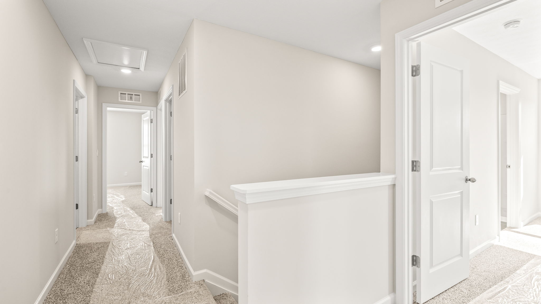 Upstairs landing