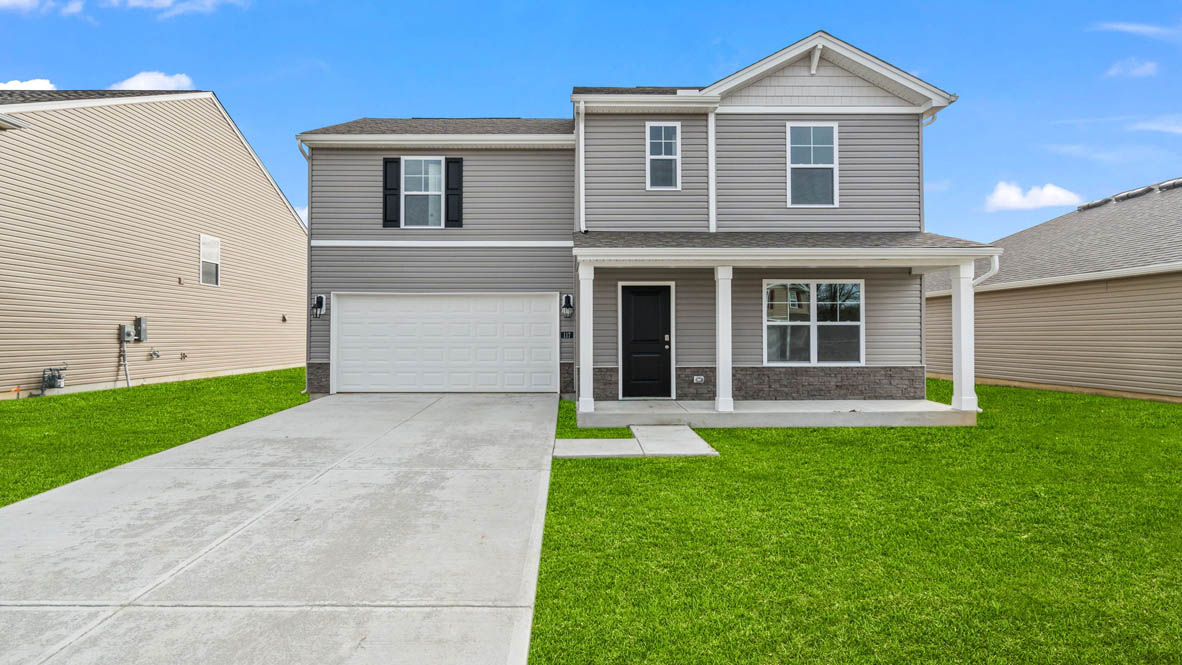 Exterior image of a fairton plan home