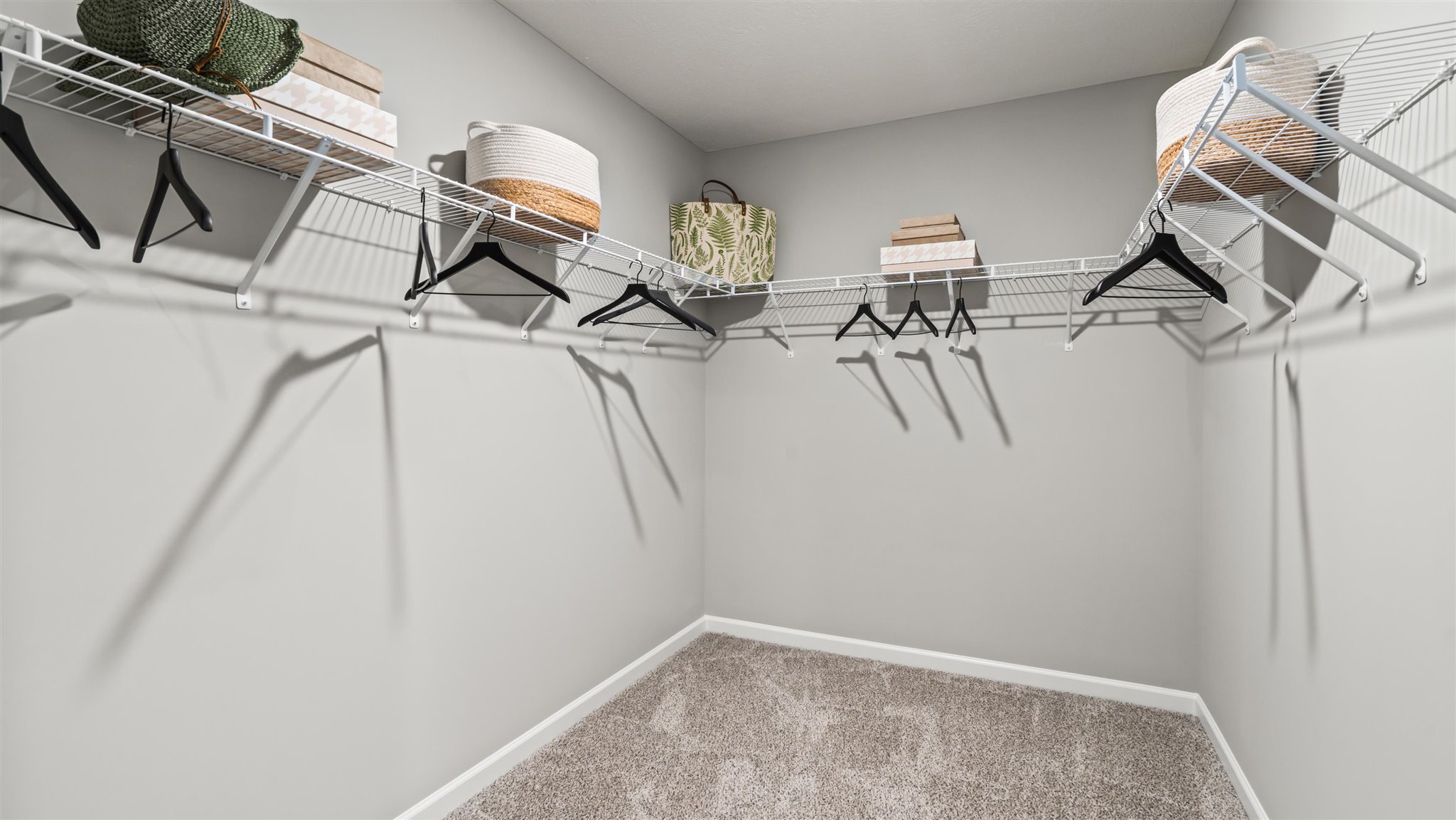 Walk-in closet.