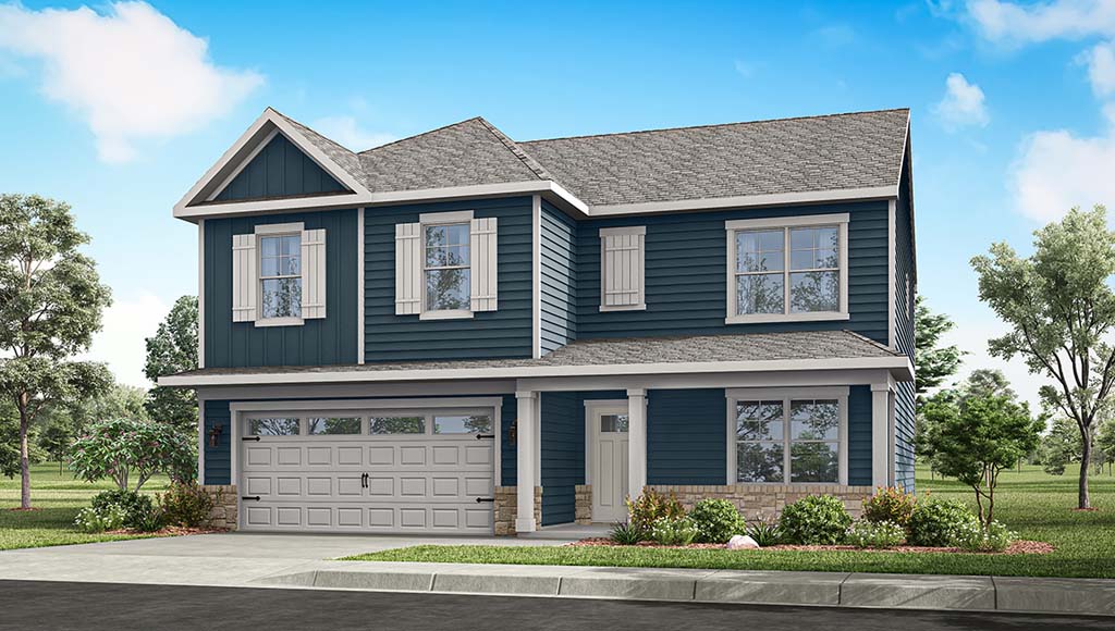 Henley rendering with M elevation