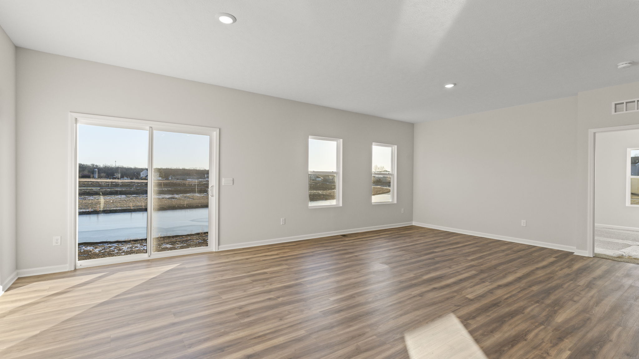 Wide angle of great room