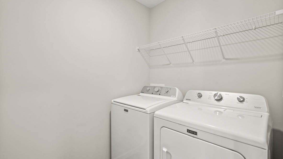 laundry room.