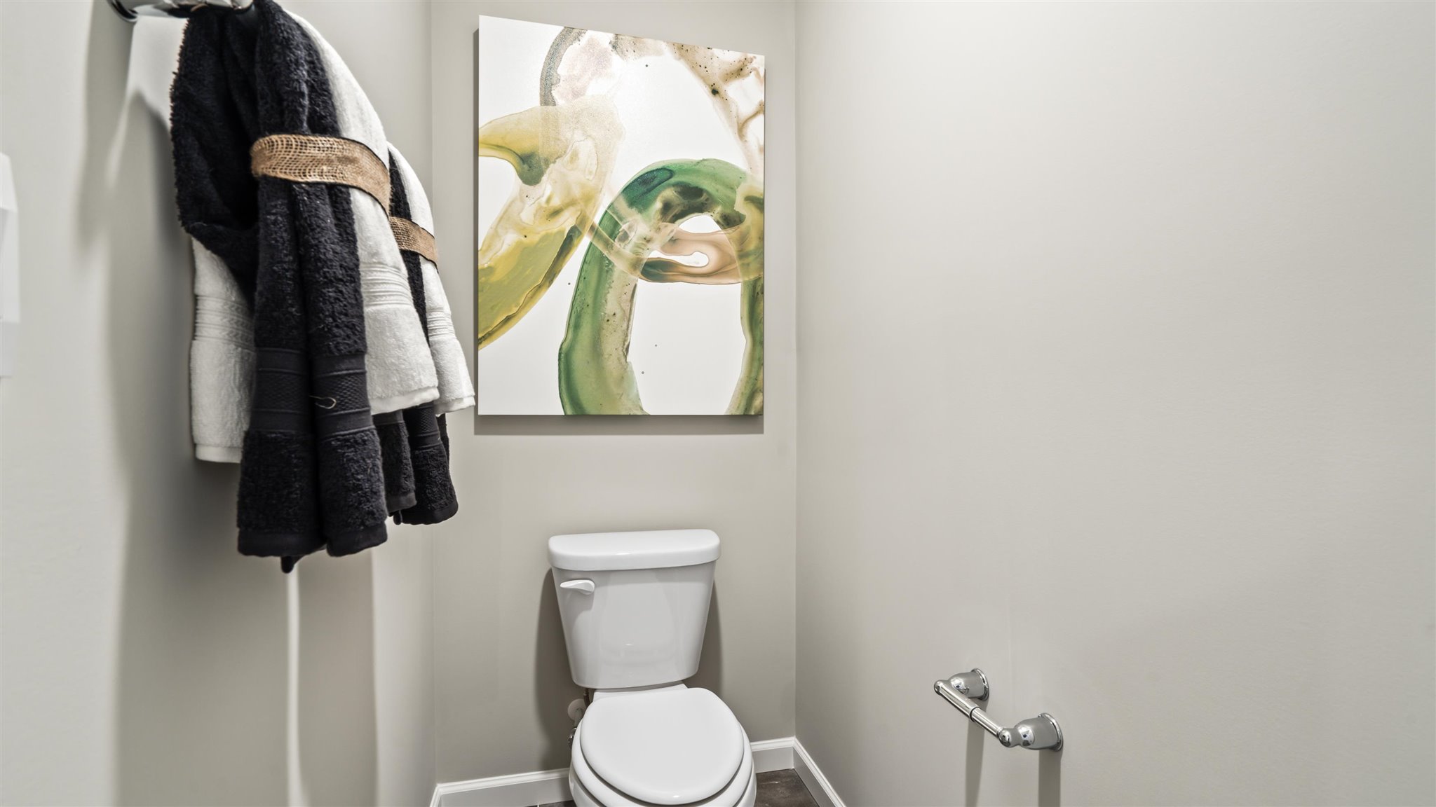 Toilet room in primary bathroom.