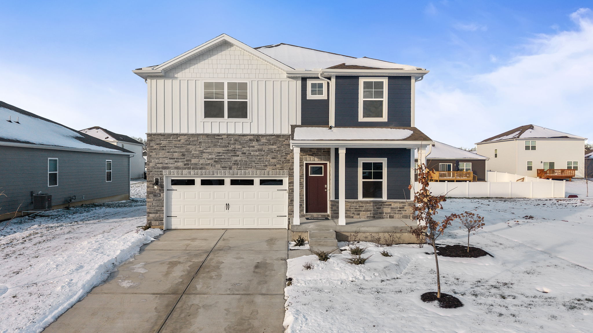 Front of 7739 cilantro way