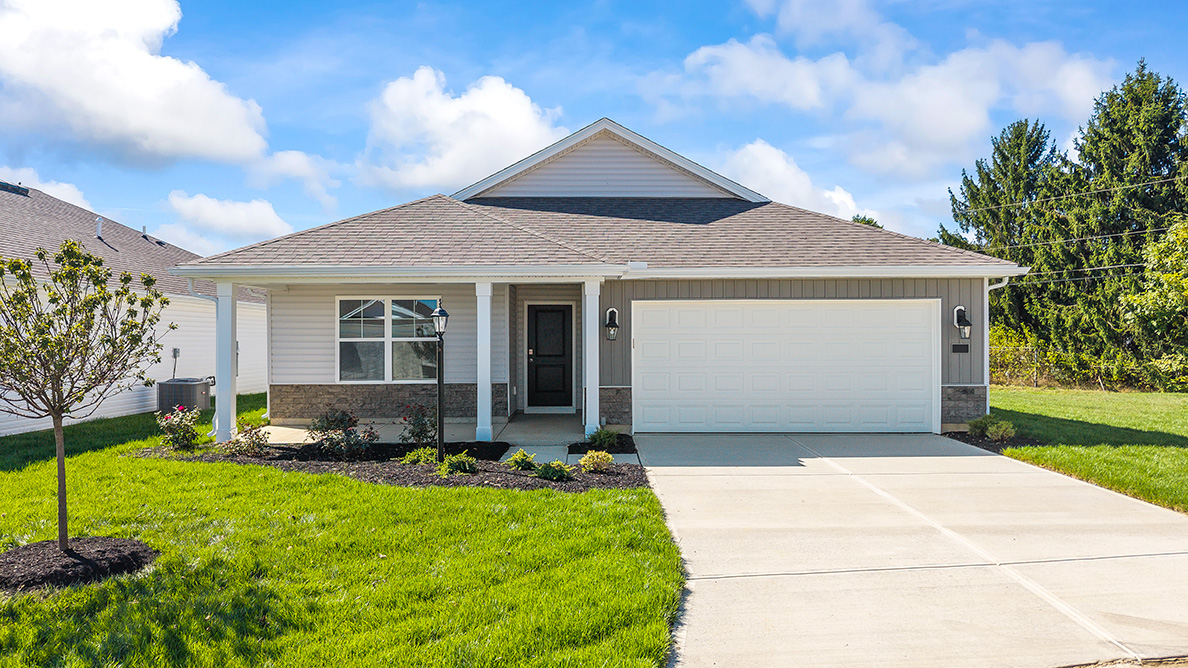 Exterior of a harmony plan home