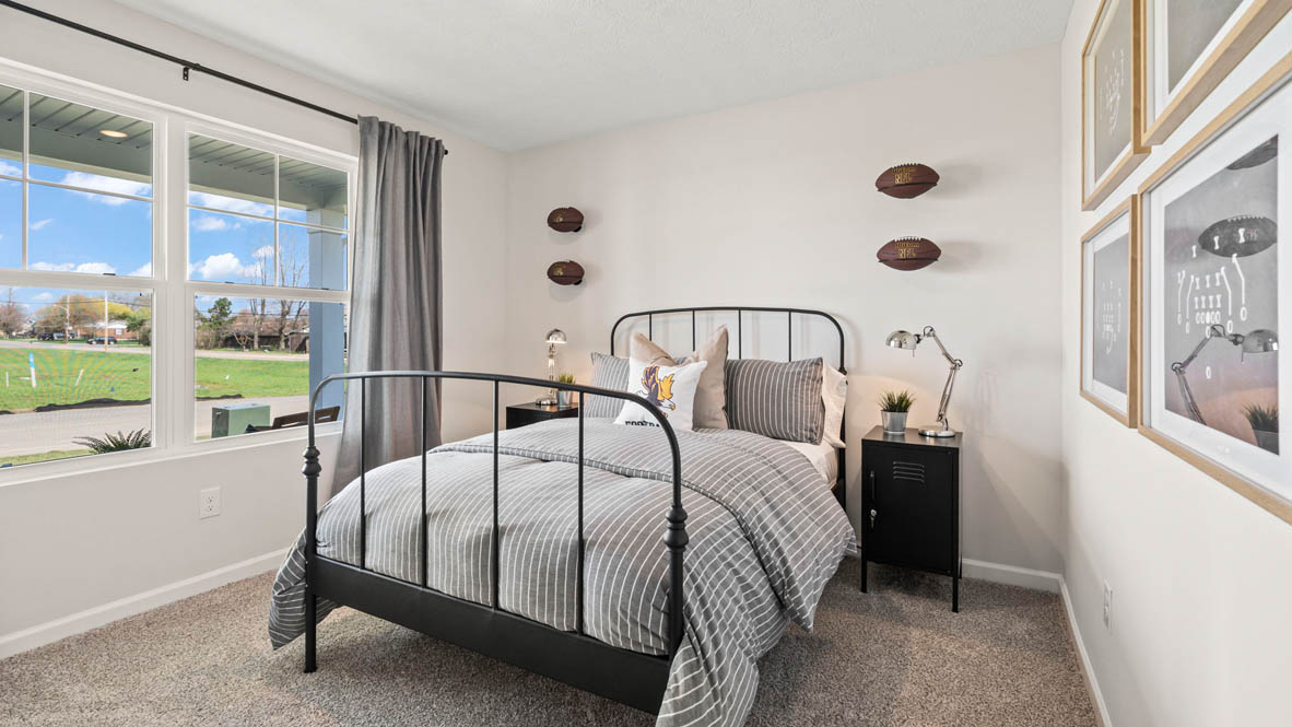 front bedroom.