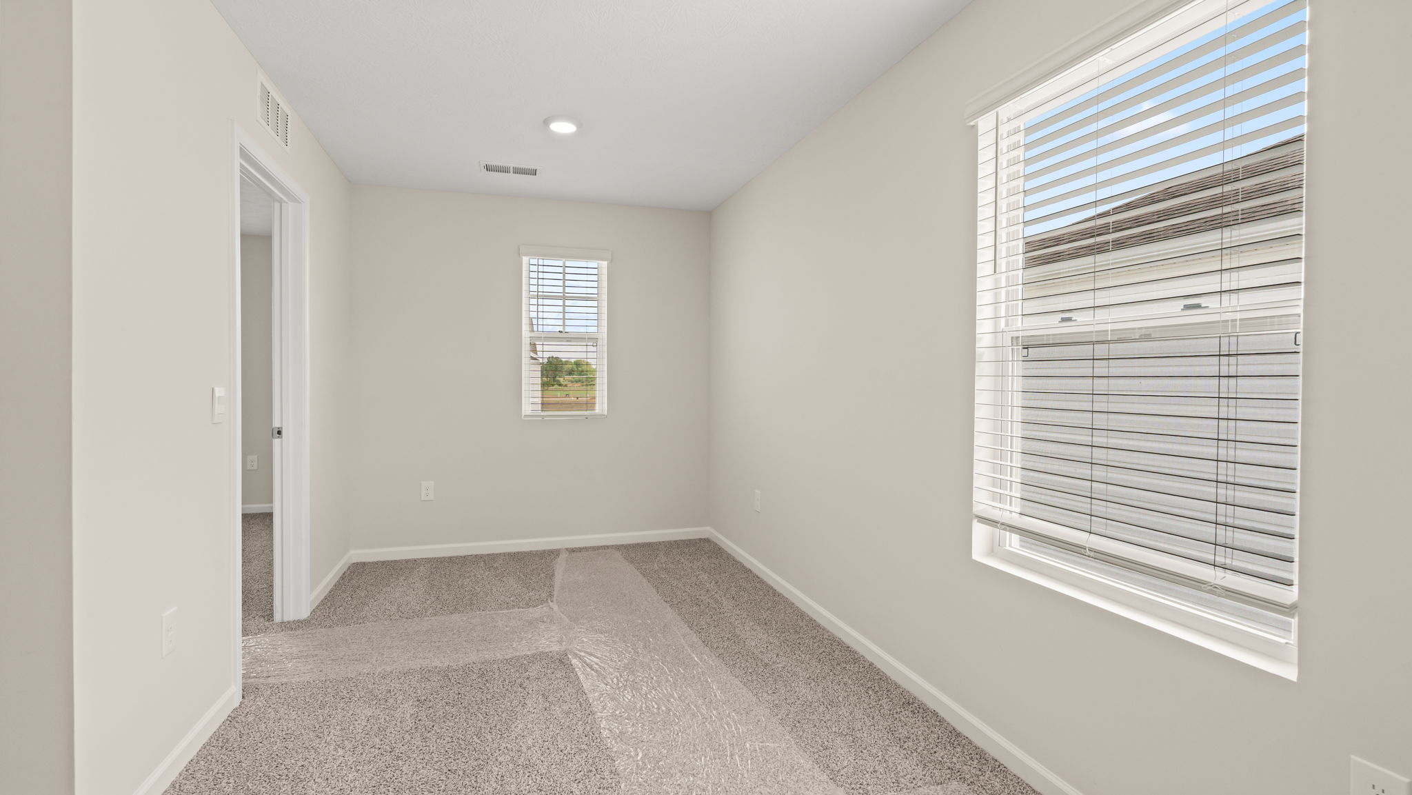 Upstairs hallway leading to bedrom