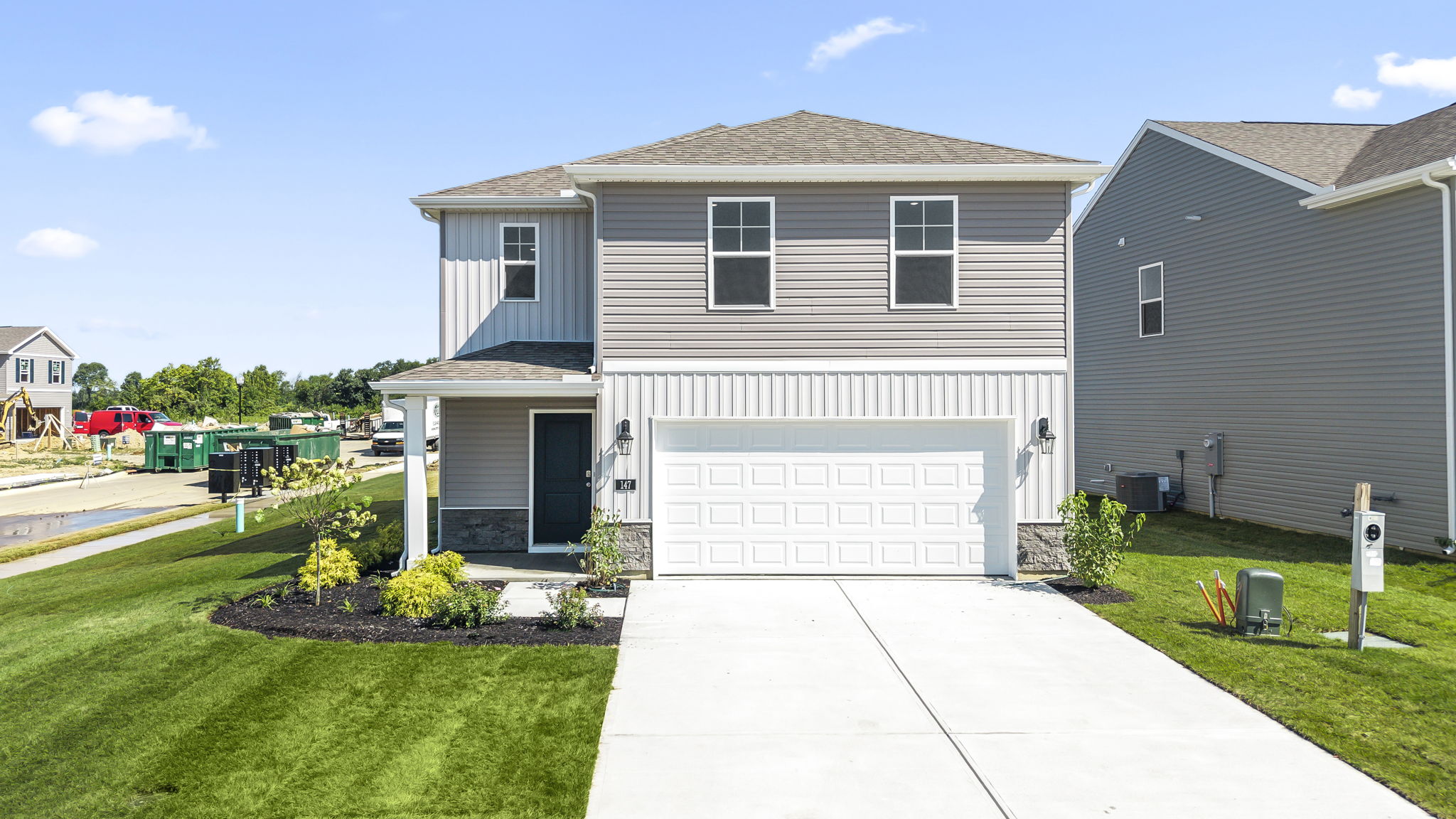 Exterior of a Cabral plan home