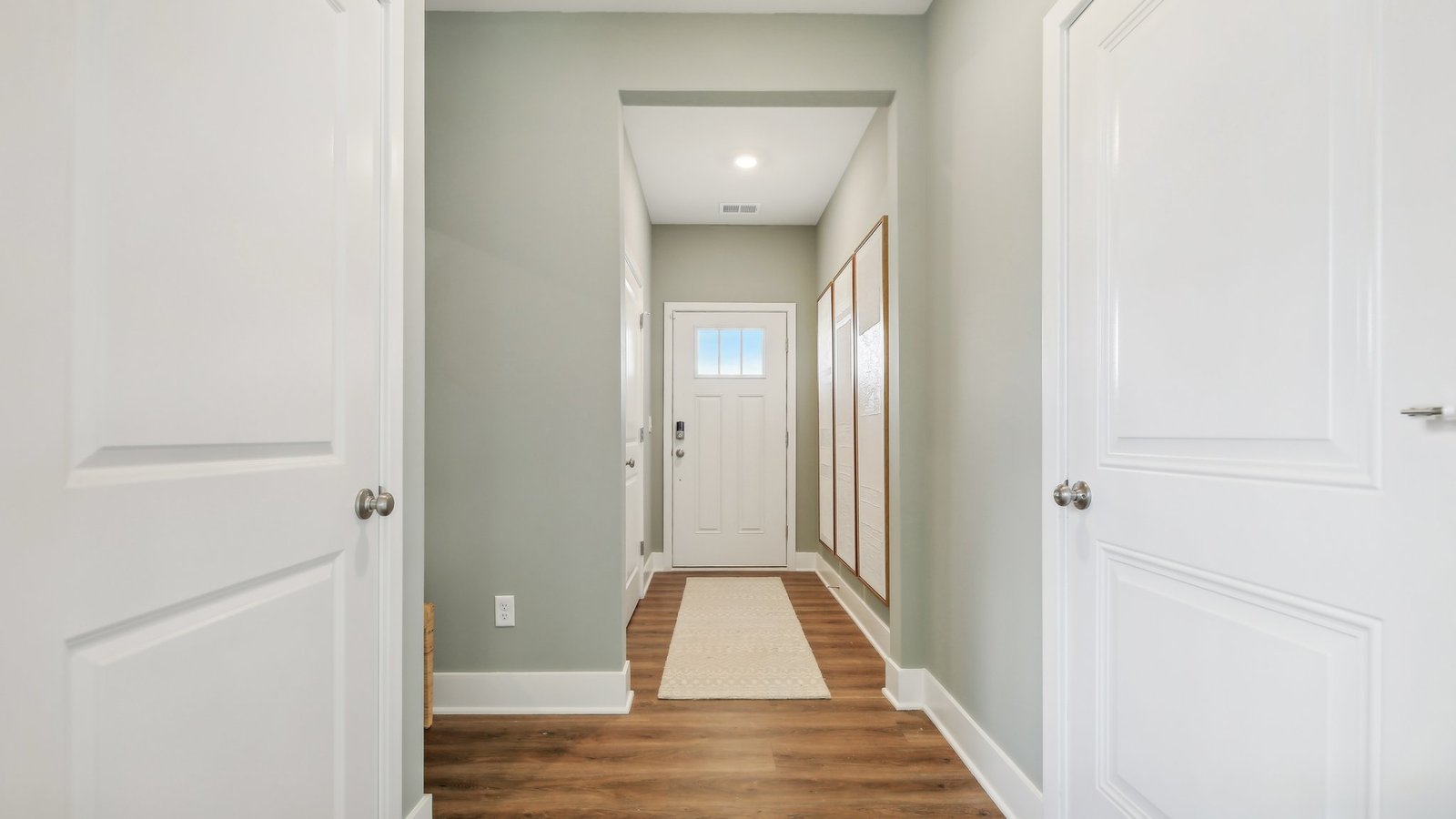 hallway to the front door.