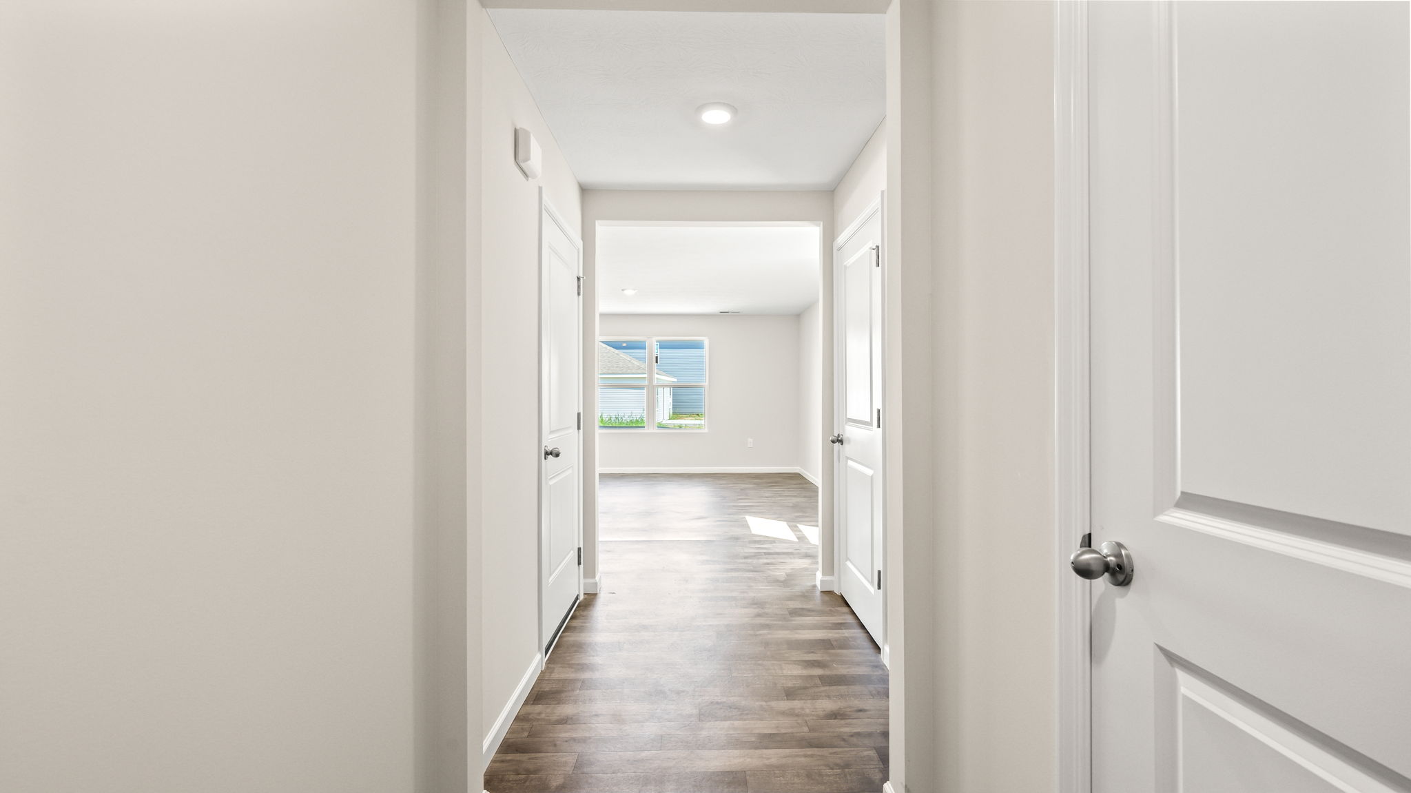 Foyer leading to great room