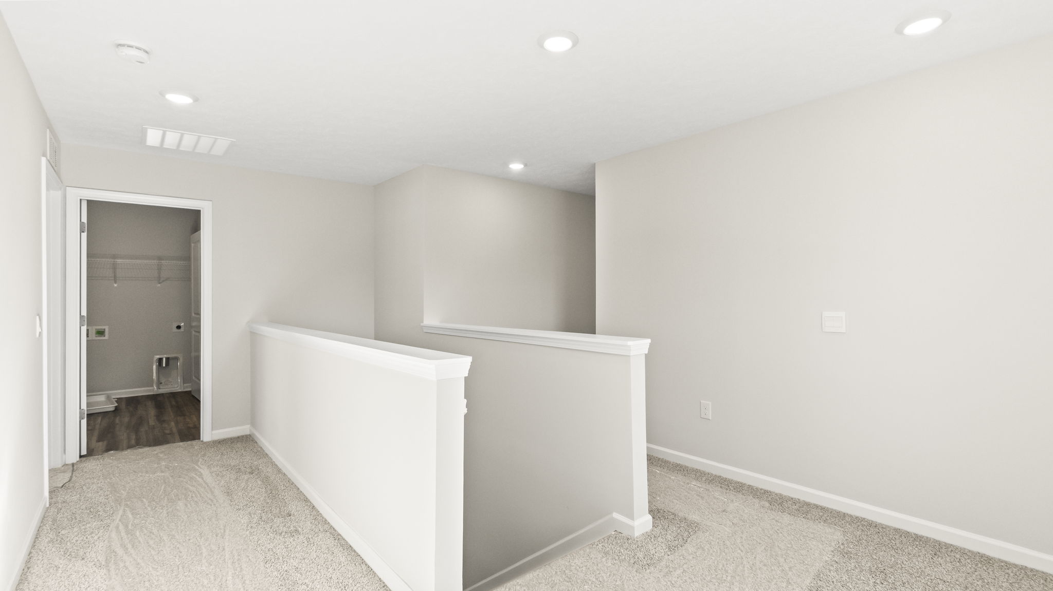 Upstairs loft area