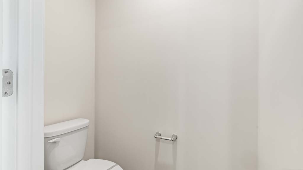 Private bathroom toilet.