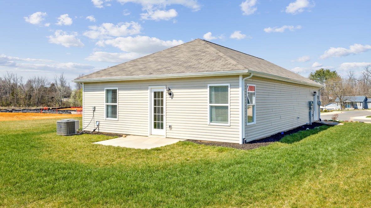 Exterior of a sullivan plan home