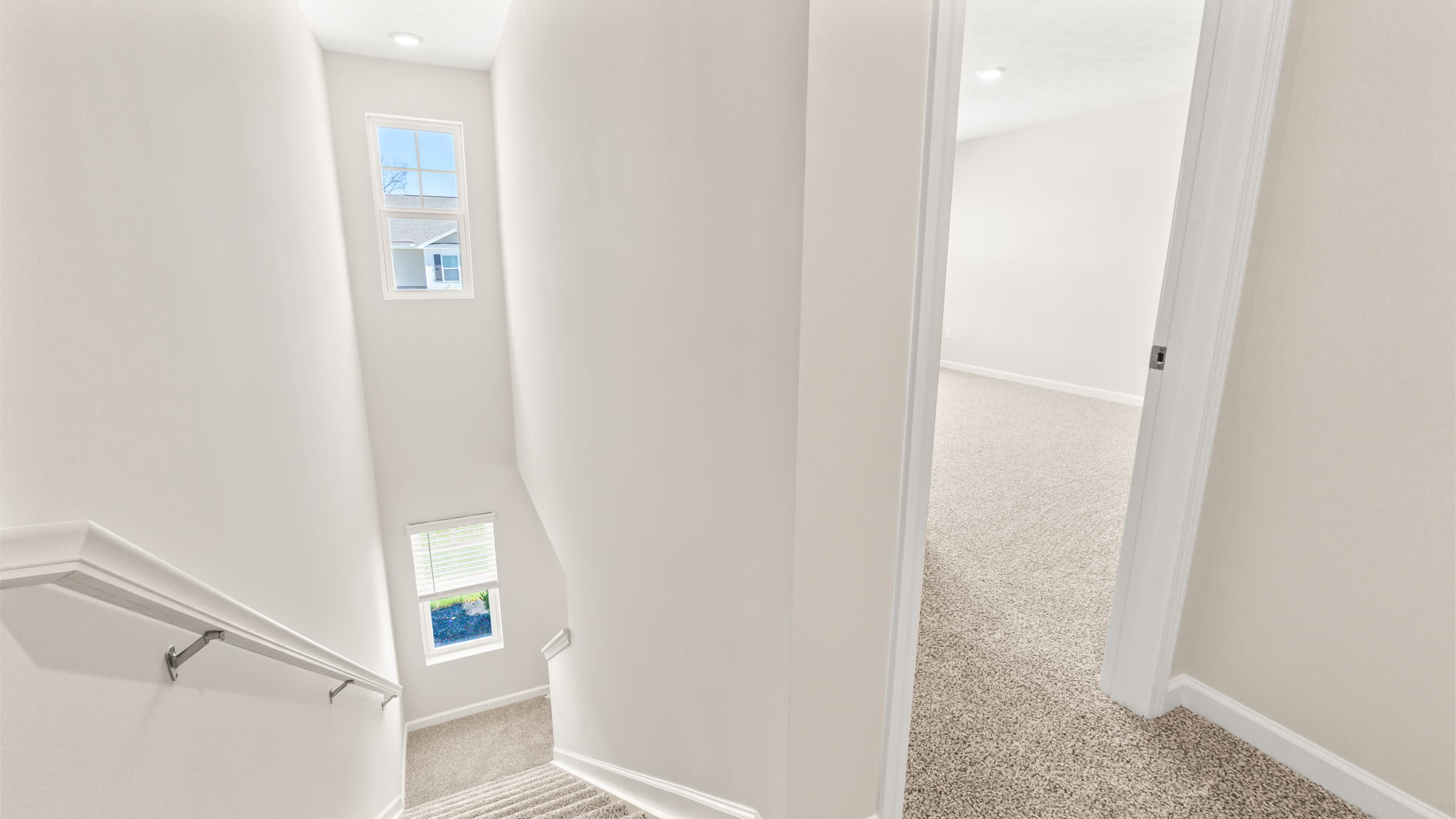 Upstairs landing looking down