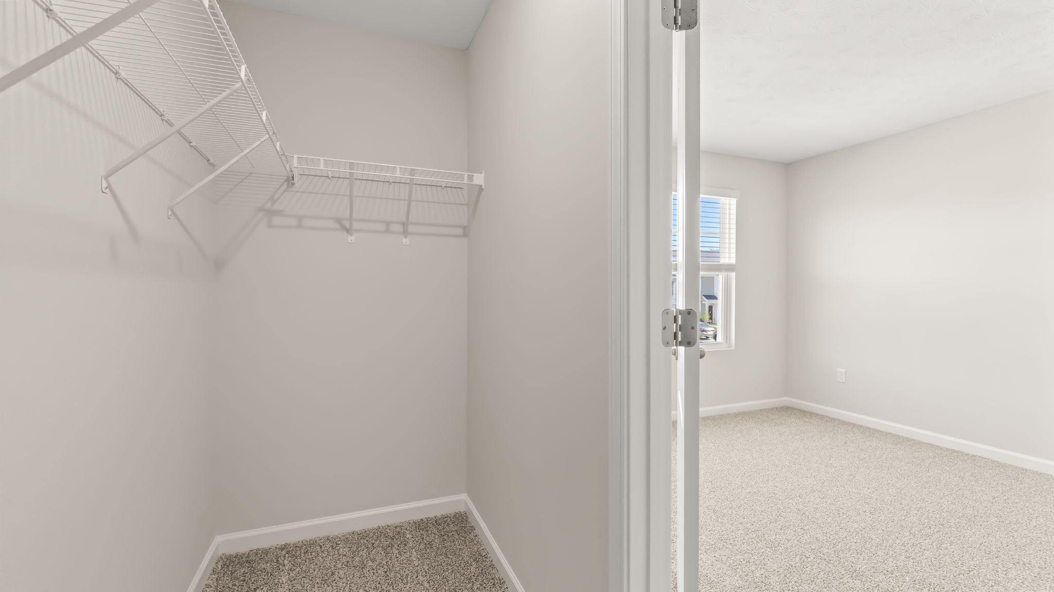 Closet of primary bedroom