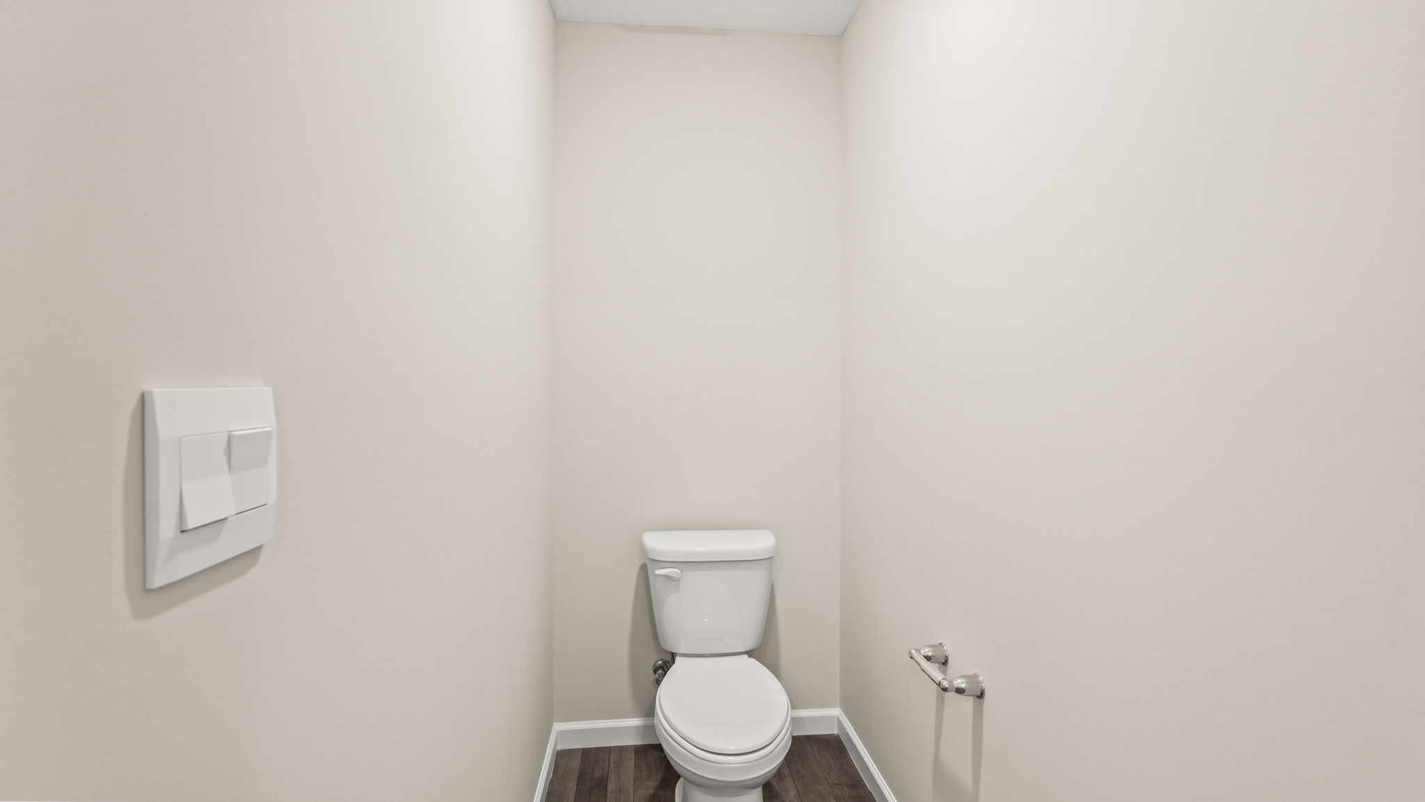 Primary bathroom toilet