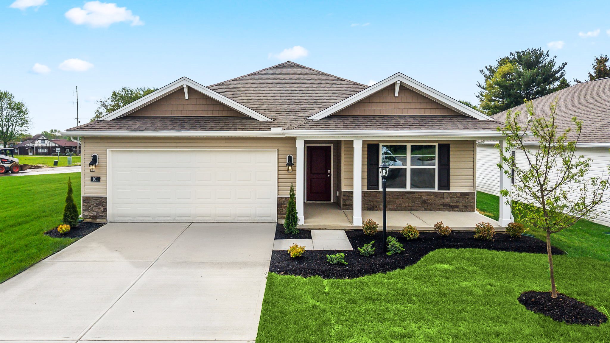 3BR/2BA | Single Family Rental (SFR) | Eaton, Ohio | $249,900 | $1,850/mo - Build to Rent Property in Eaton, Ohio
