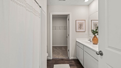 private bathroom