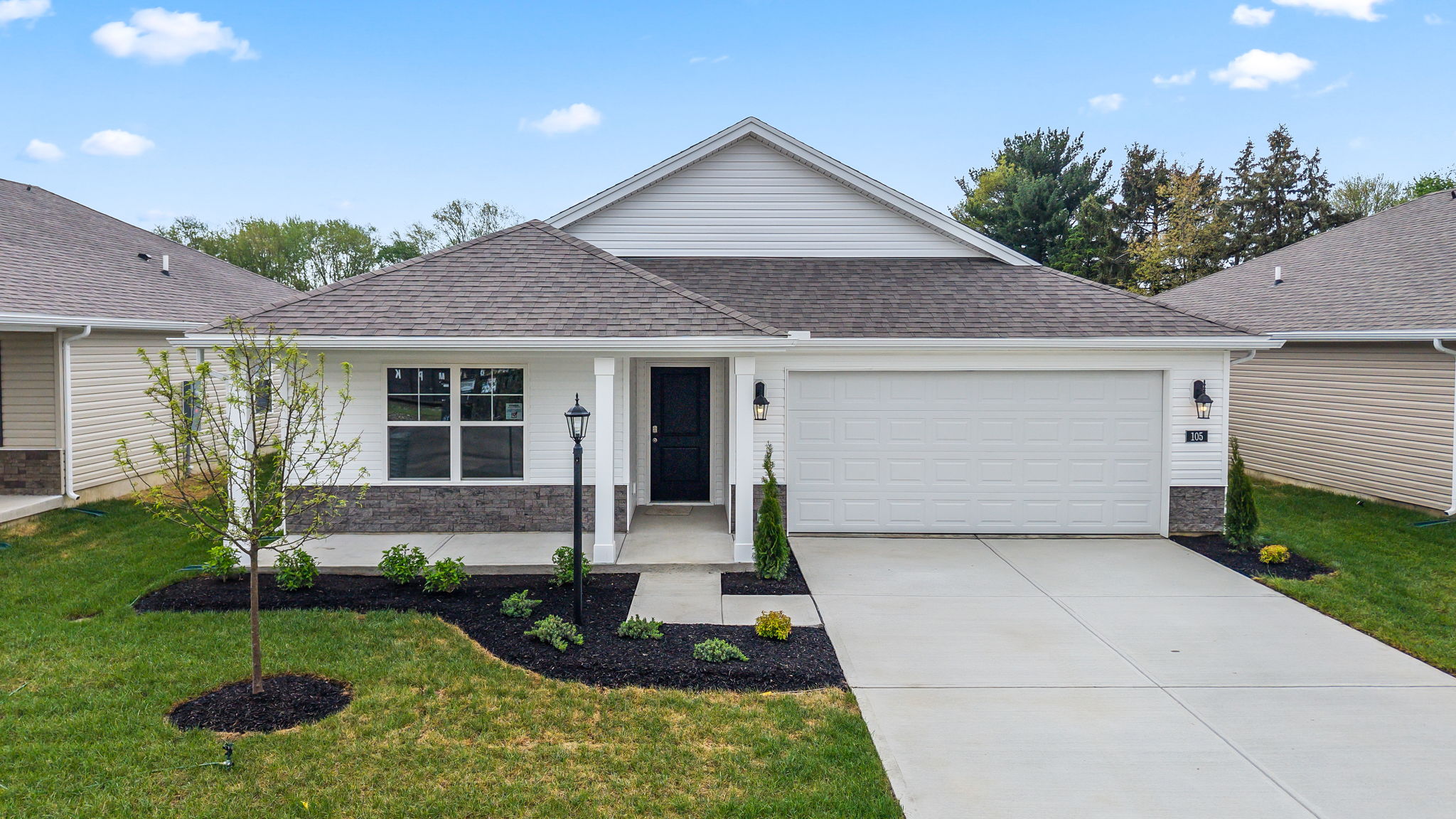 Exterior of a newcastle home.