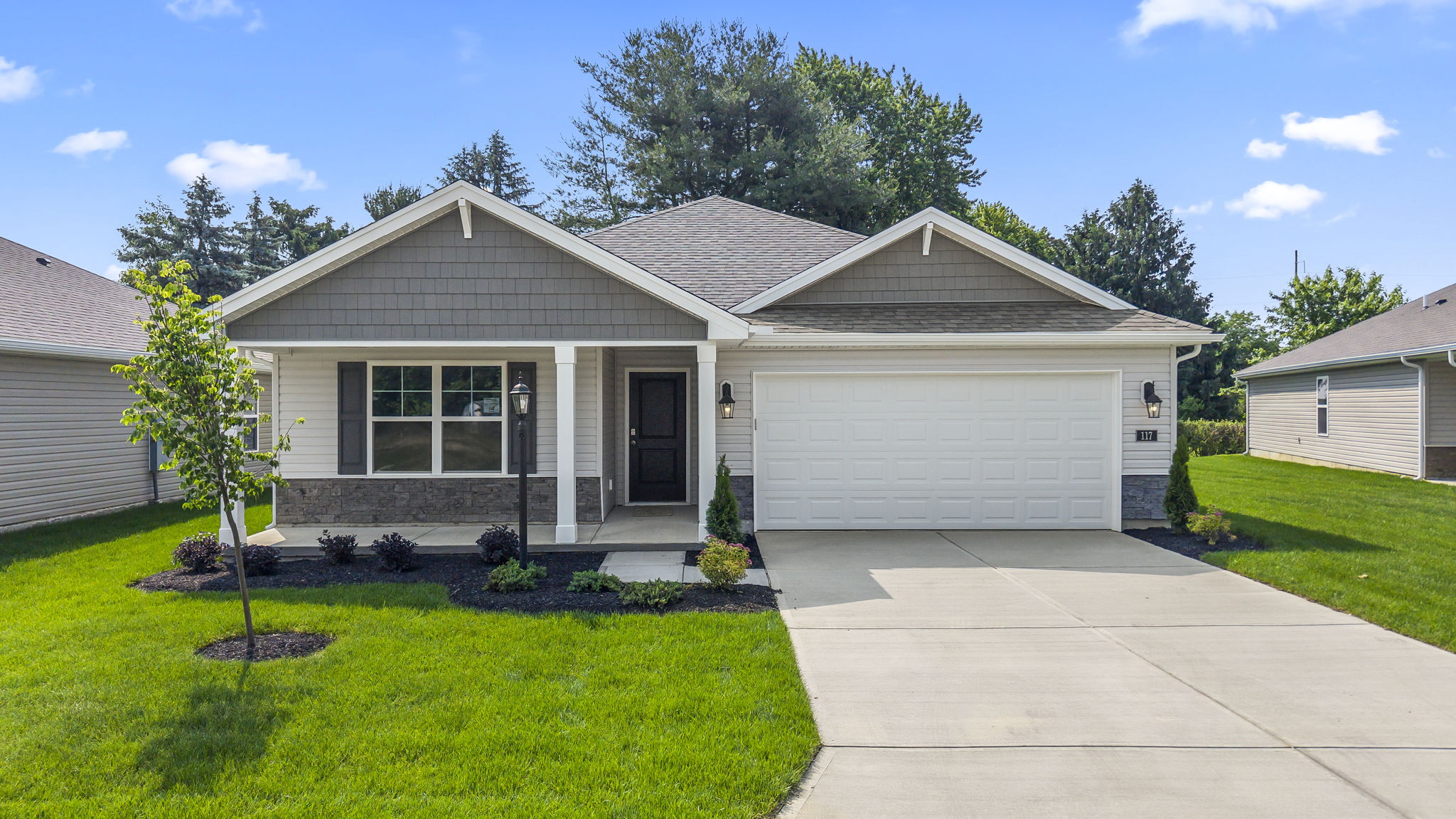 Exterior of a newcastle home.