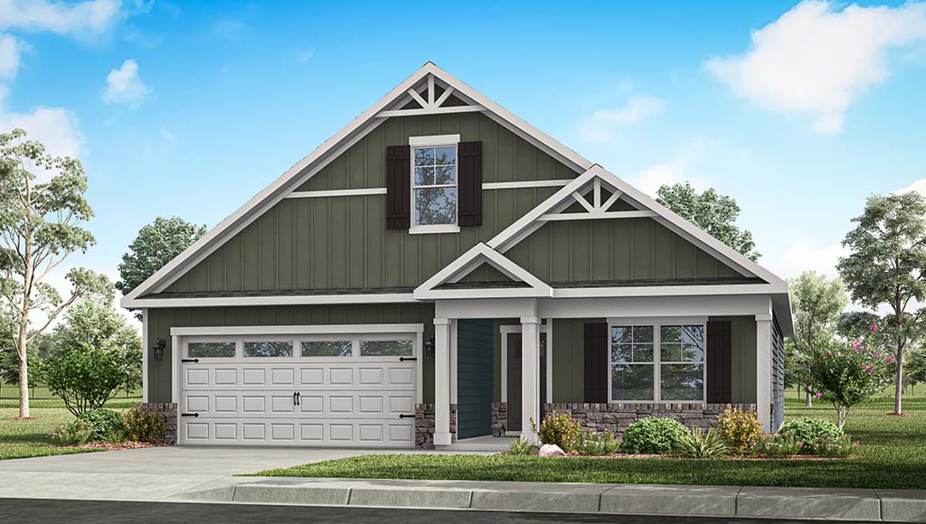 Harmony plan rendering with an n2 elevation