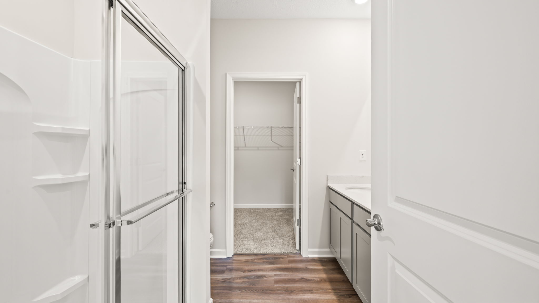 primary bathroom suite