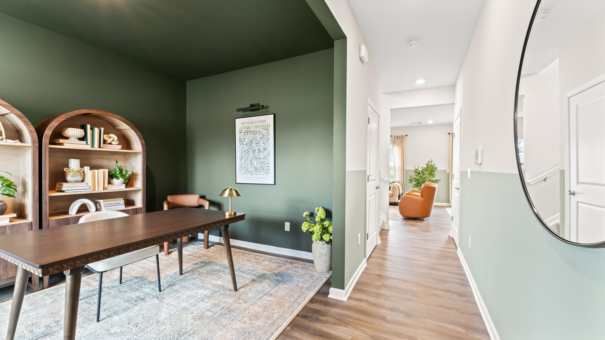 front foyer with view of office space