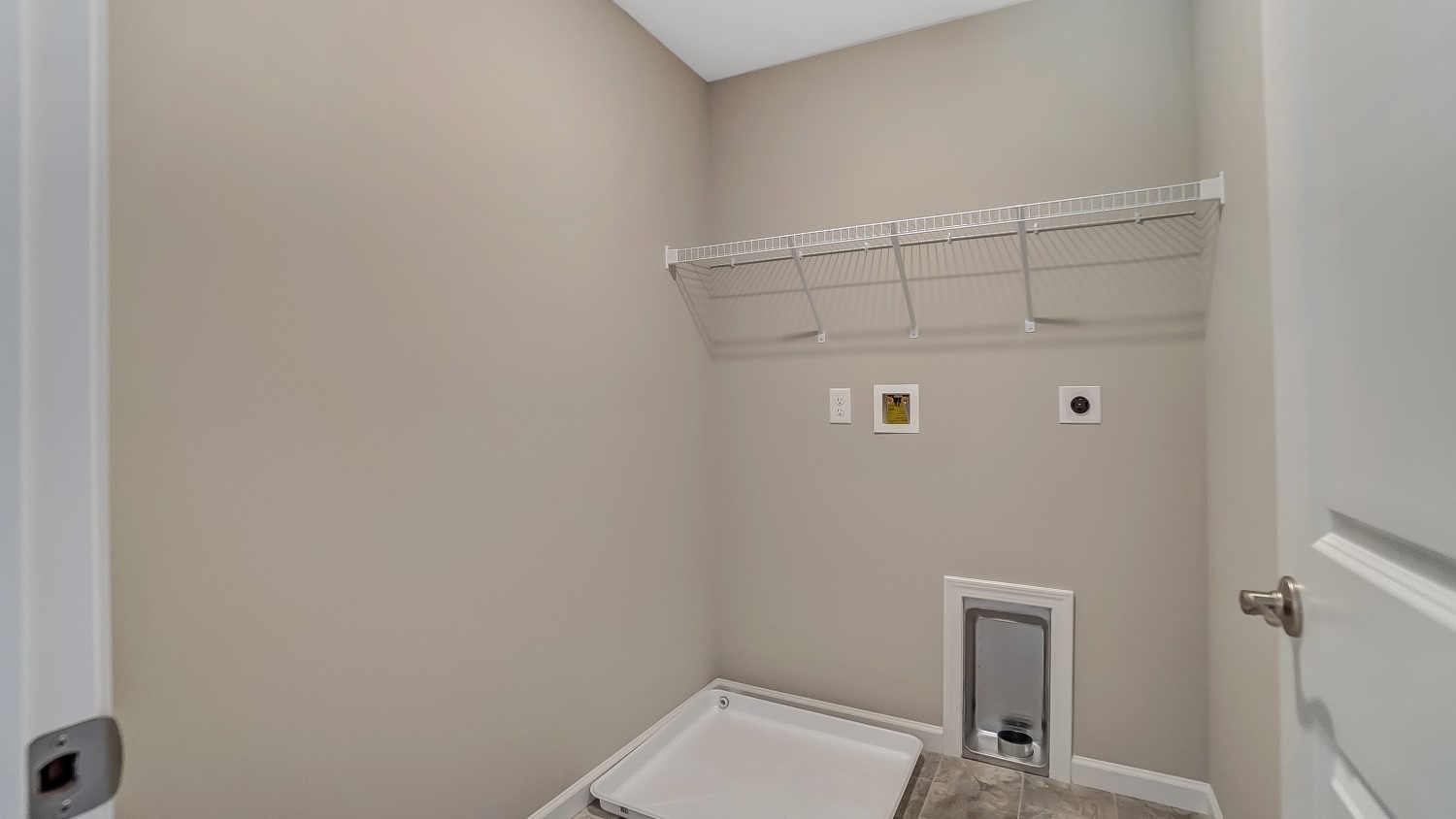 Laundry room.