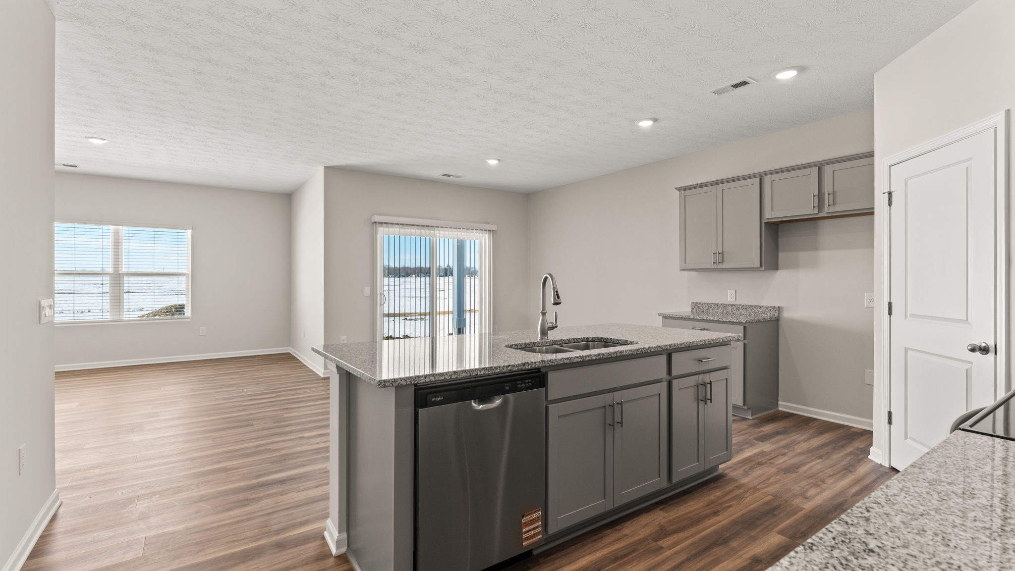 Image from behind the counter