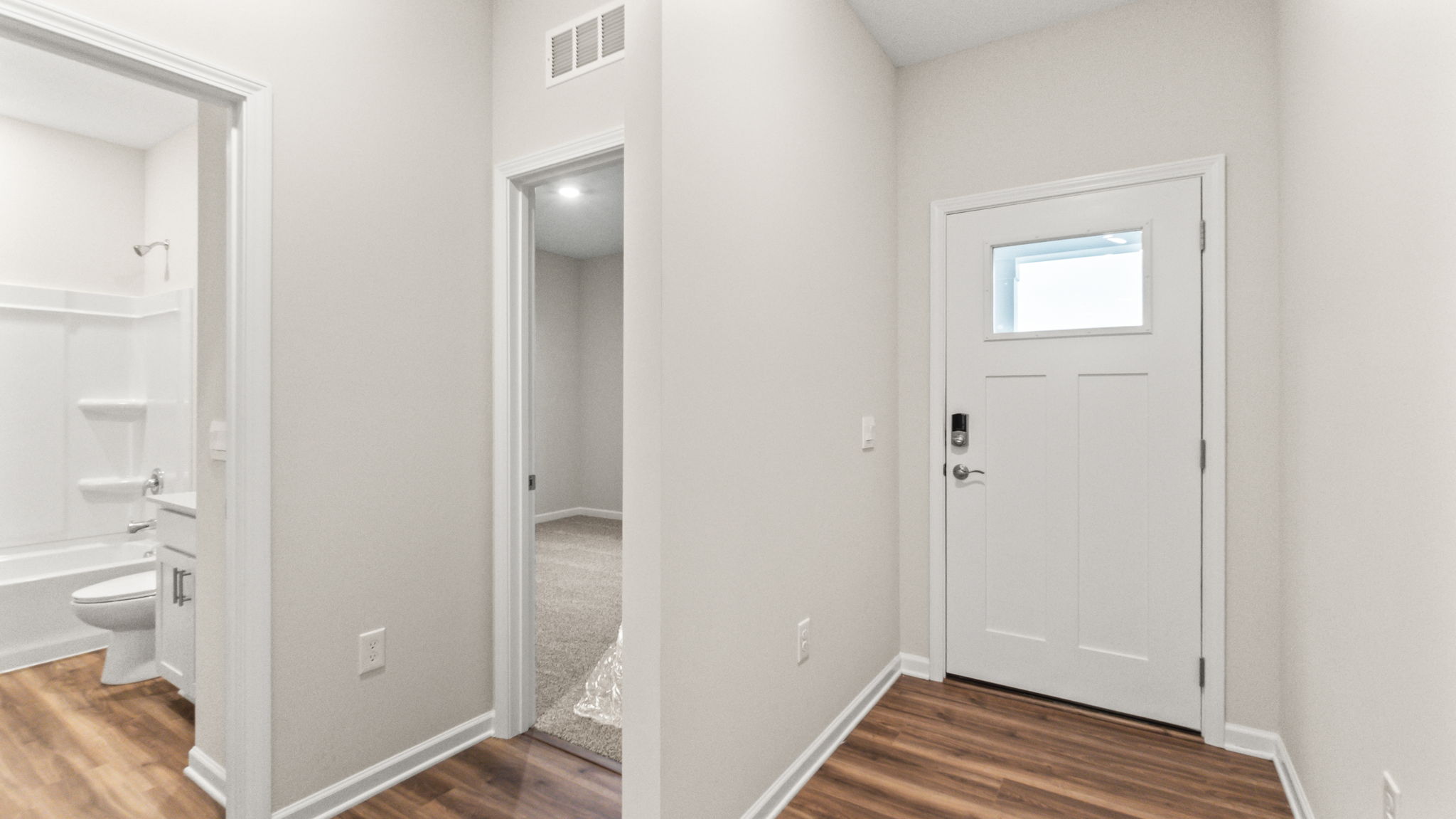 Front door of home