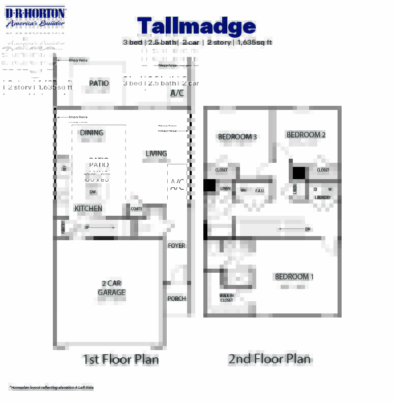 Tallmadge Blackline Left