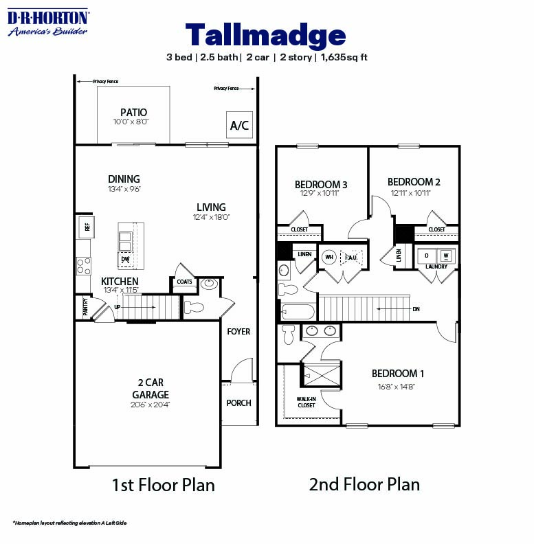 Tallmadge Blackline Left