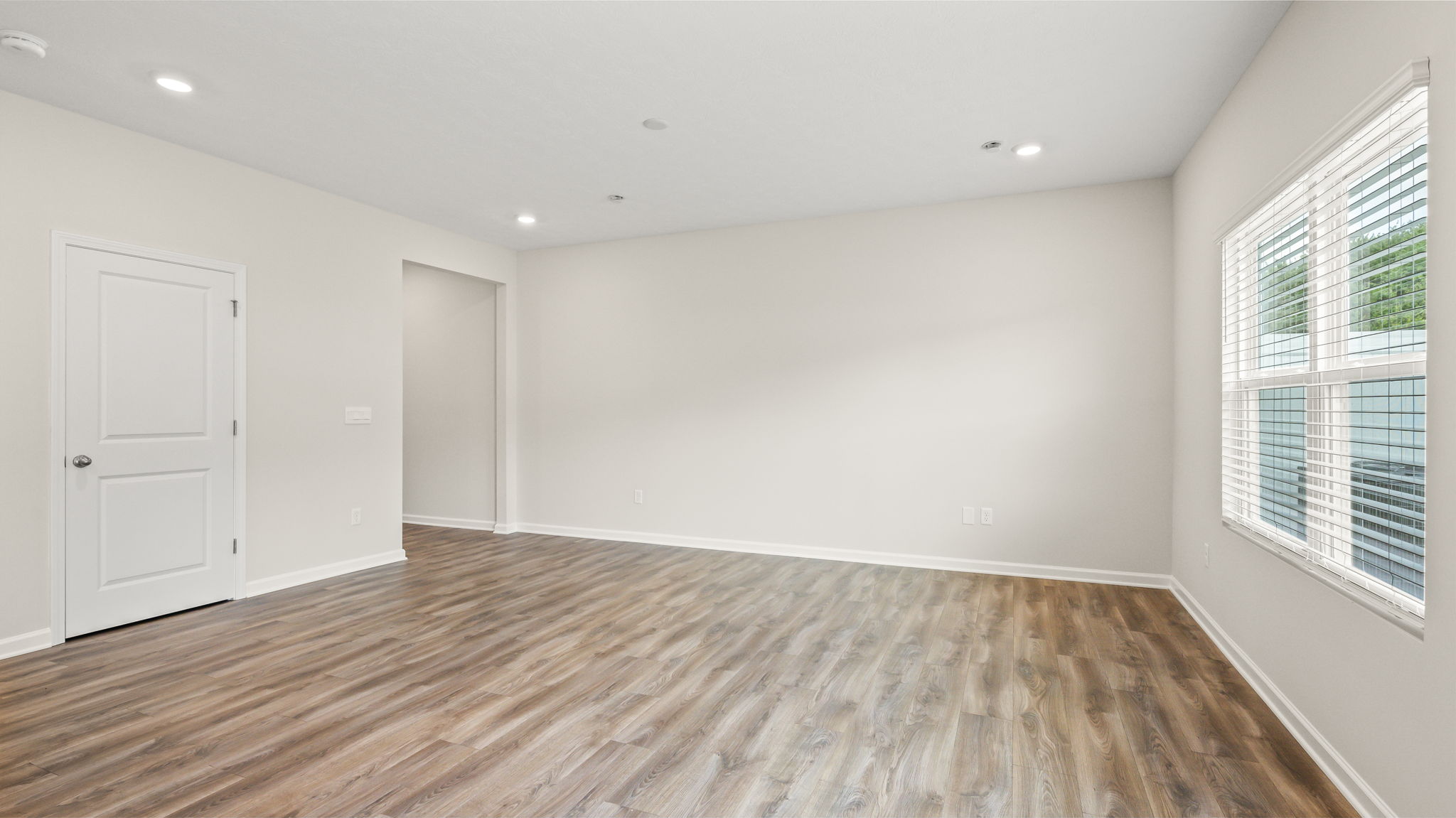 Full living room area