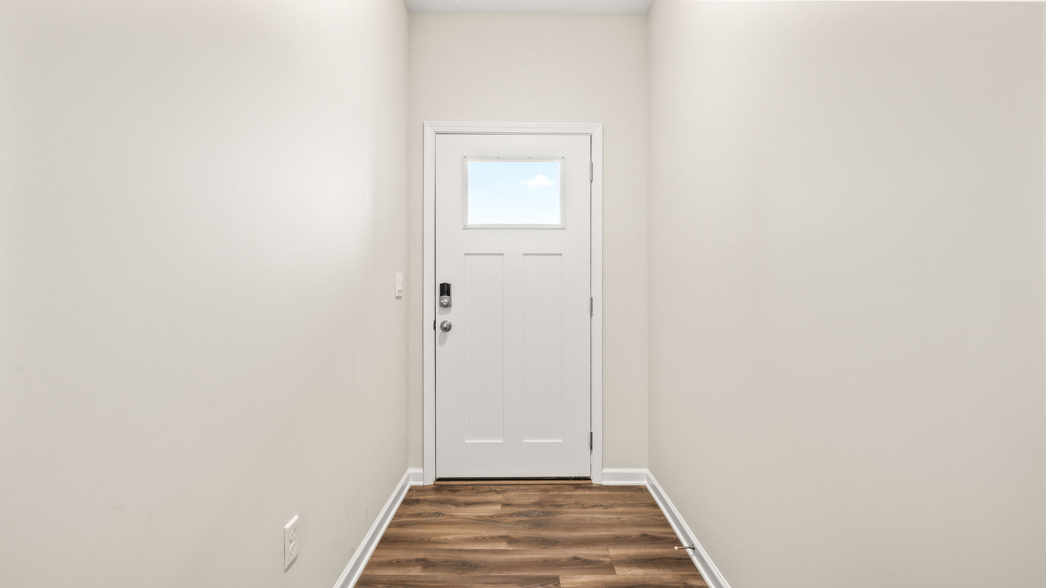 Hallway leading to front door
