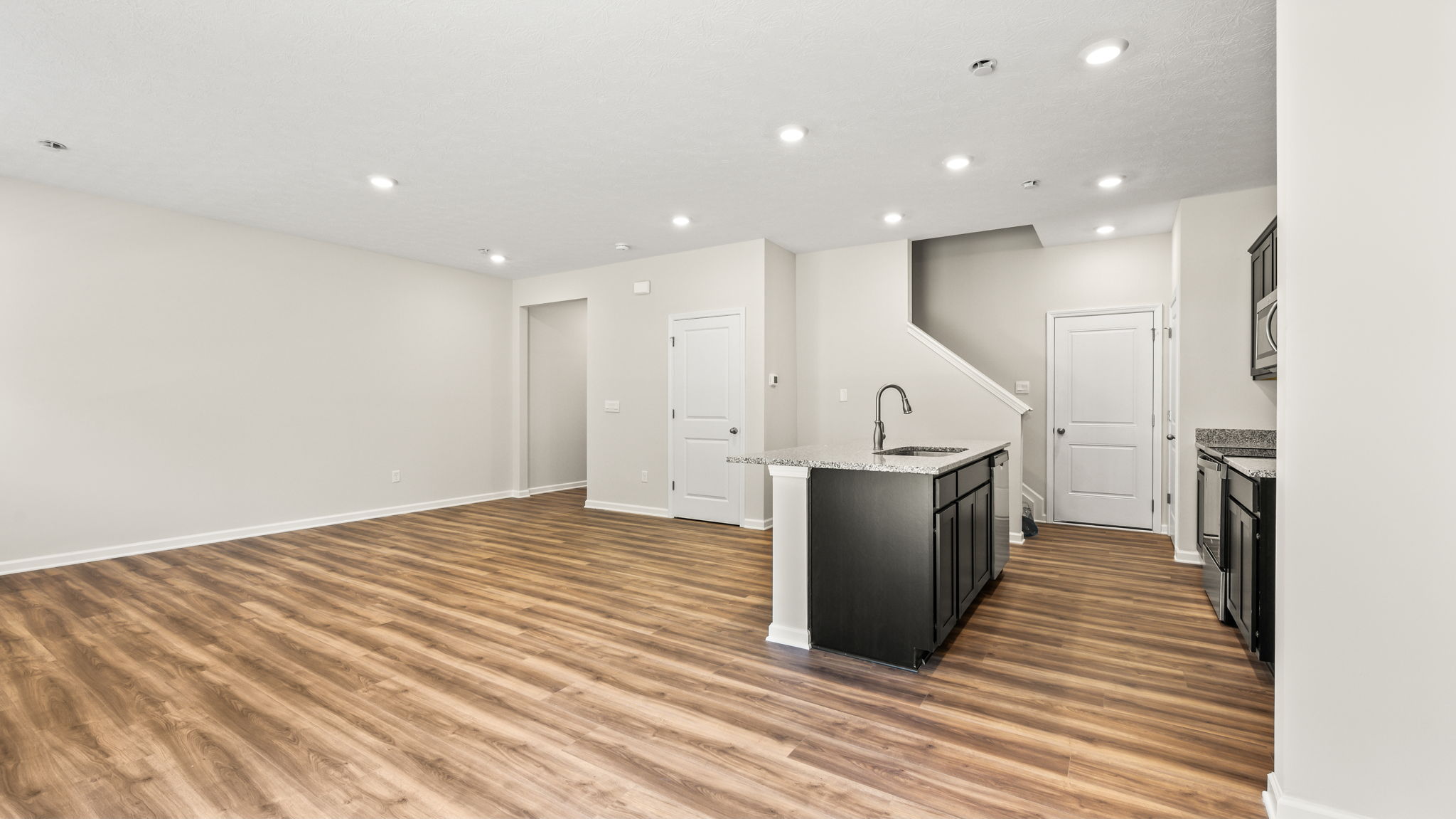 Dining and living room