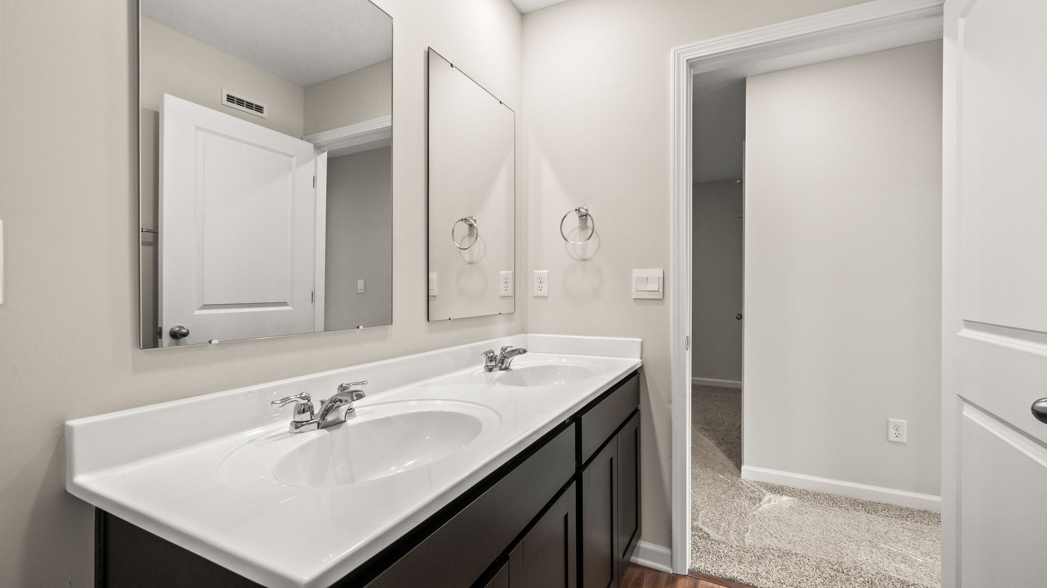 Closeup of sink