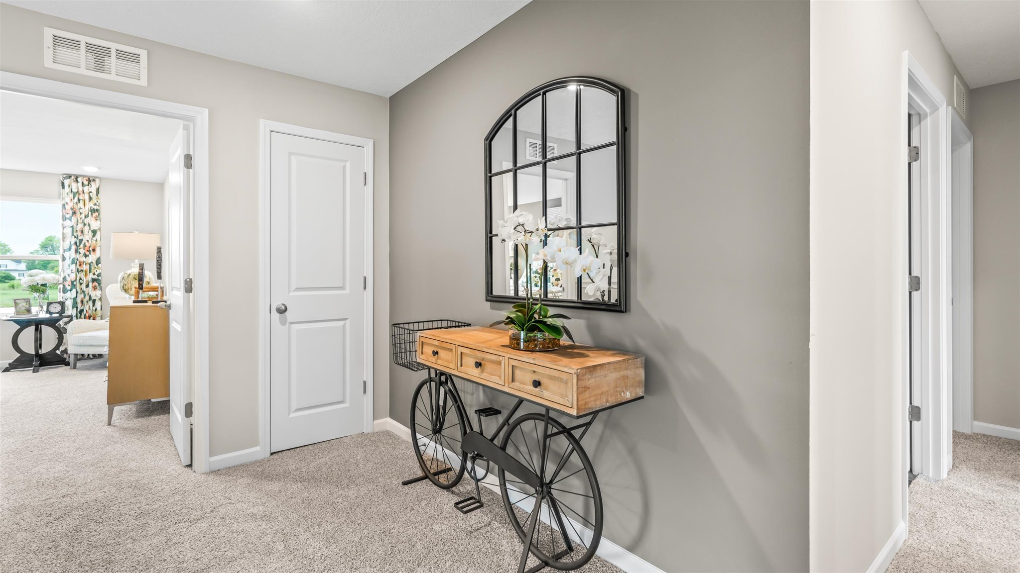 top of second floor with bicycle style drawer.