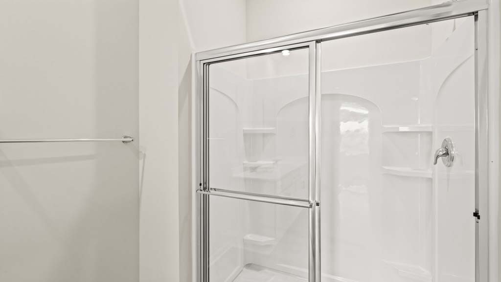 Primary bathroom shower