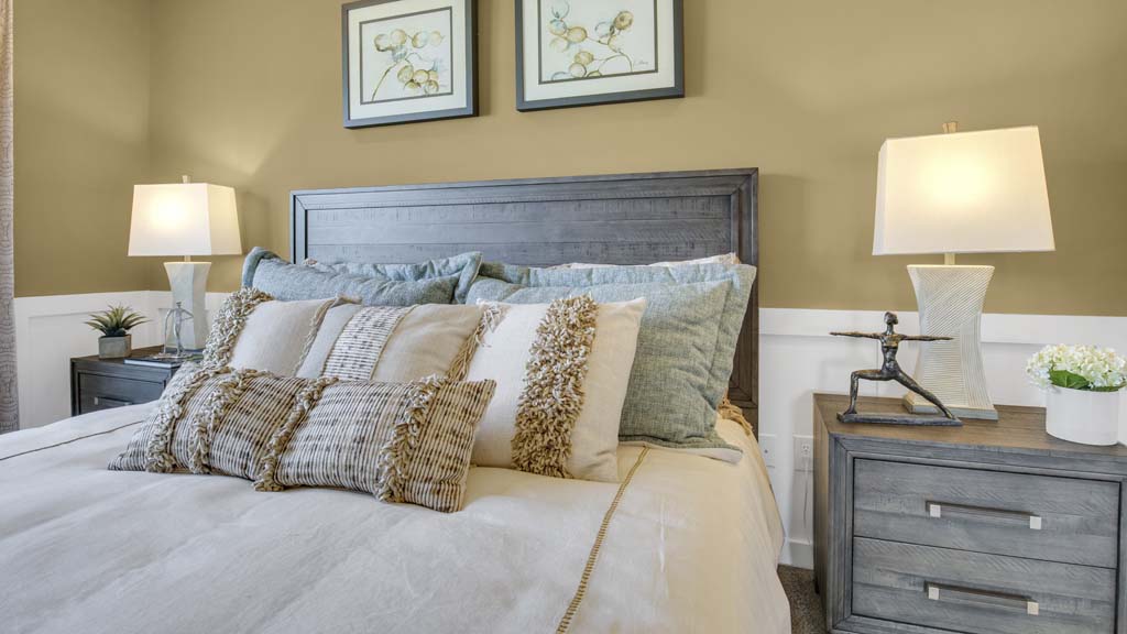 Close up of Primary bedroom.