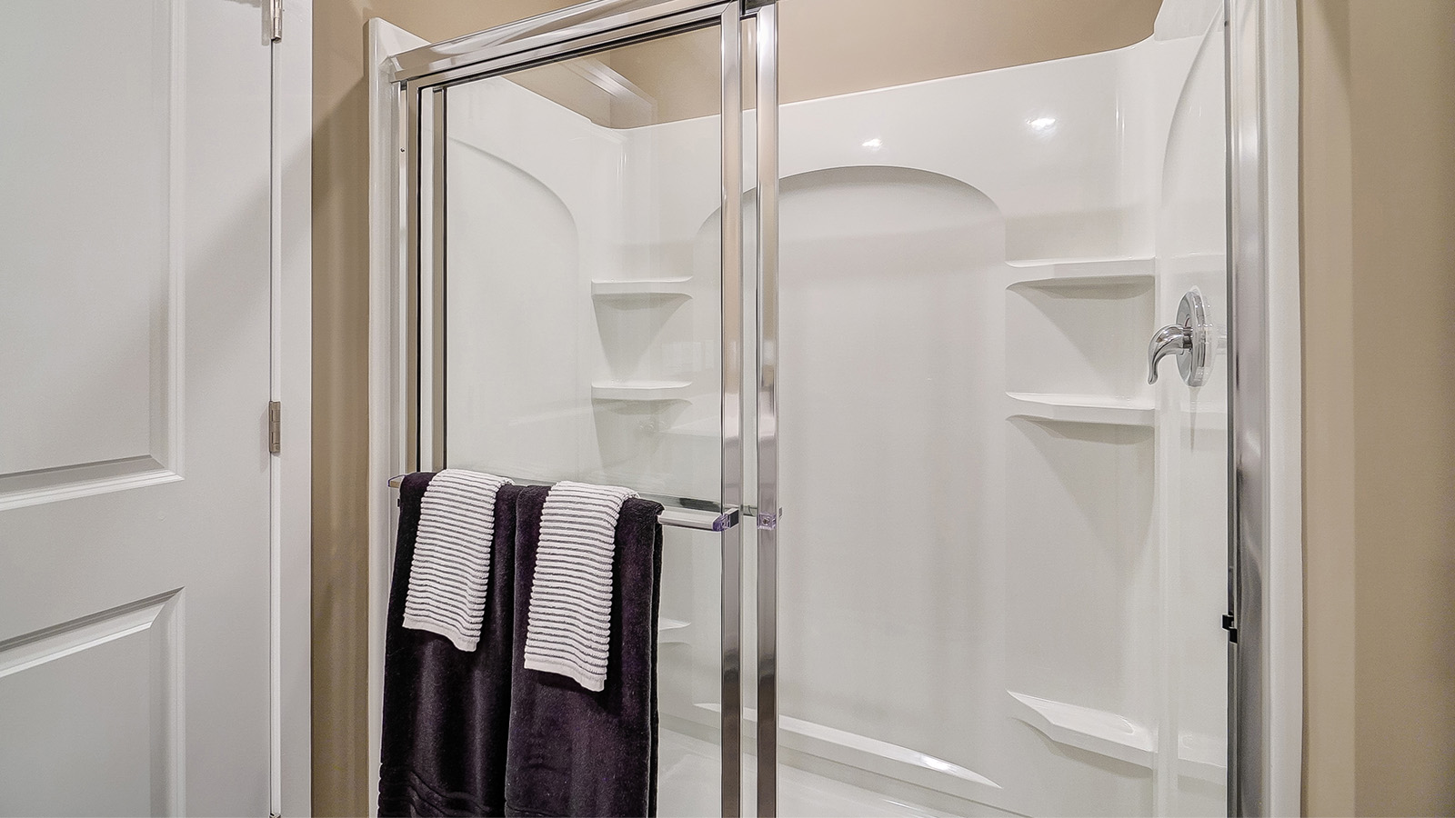 Primary shower.
