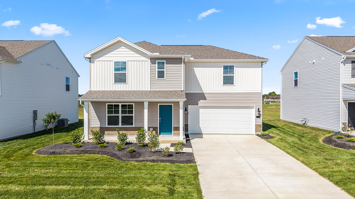Exterior of a fairton plan home