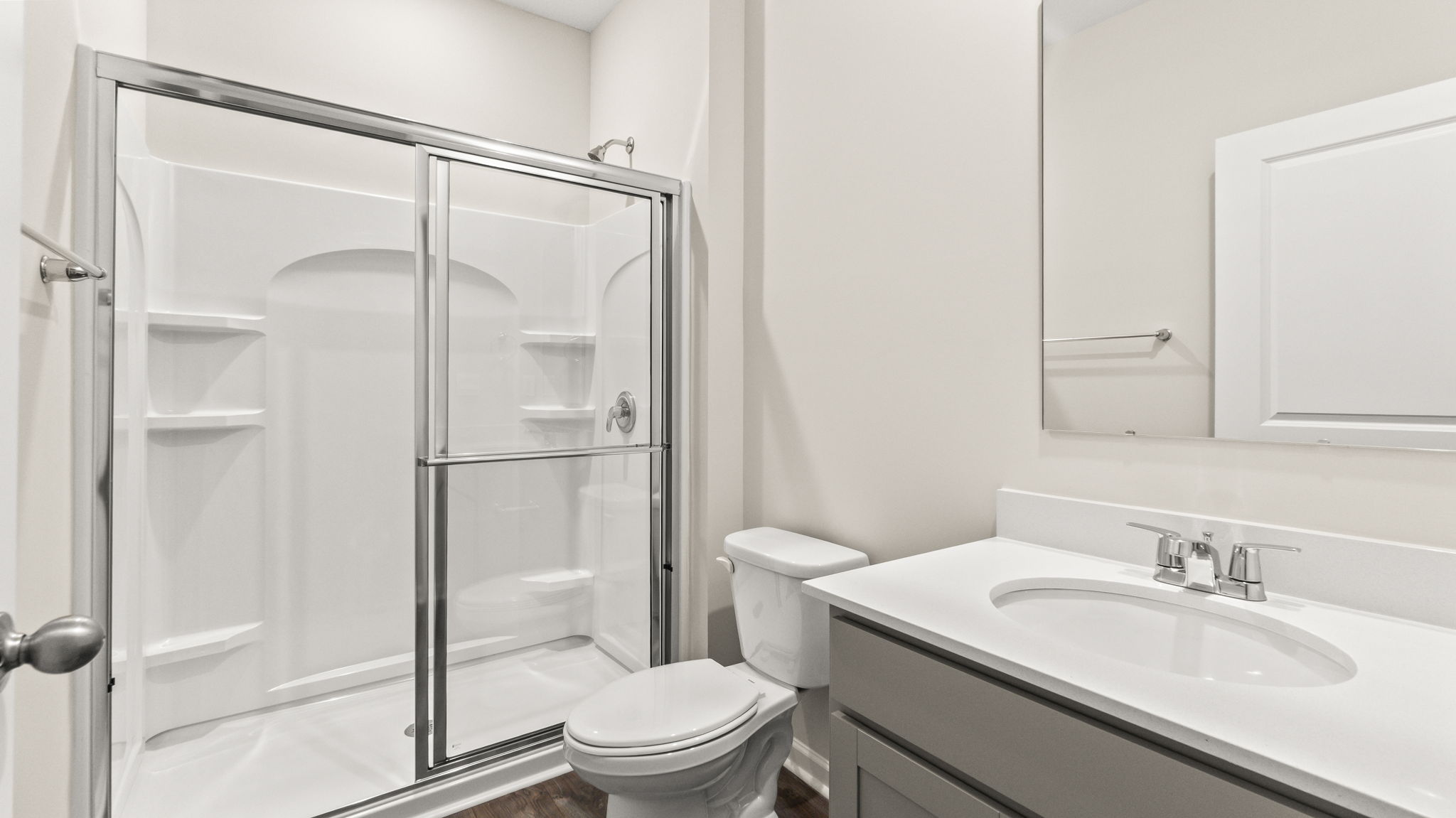 Bathroom with walk-in shower