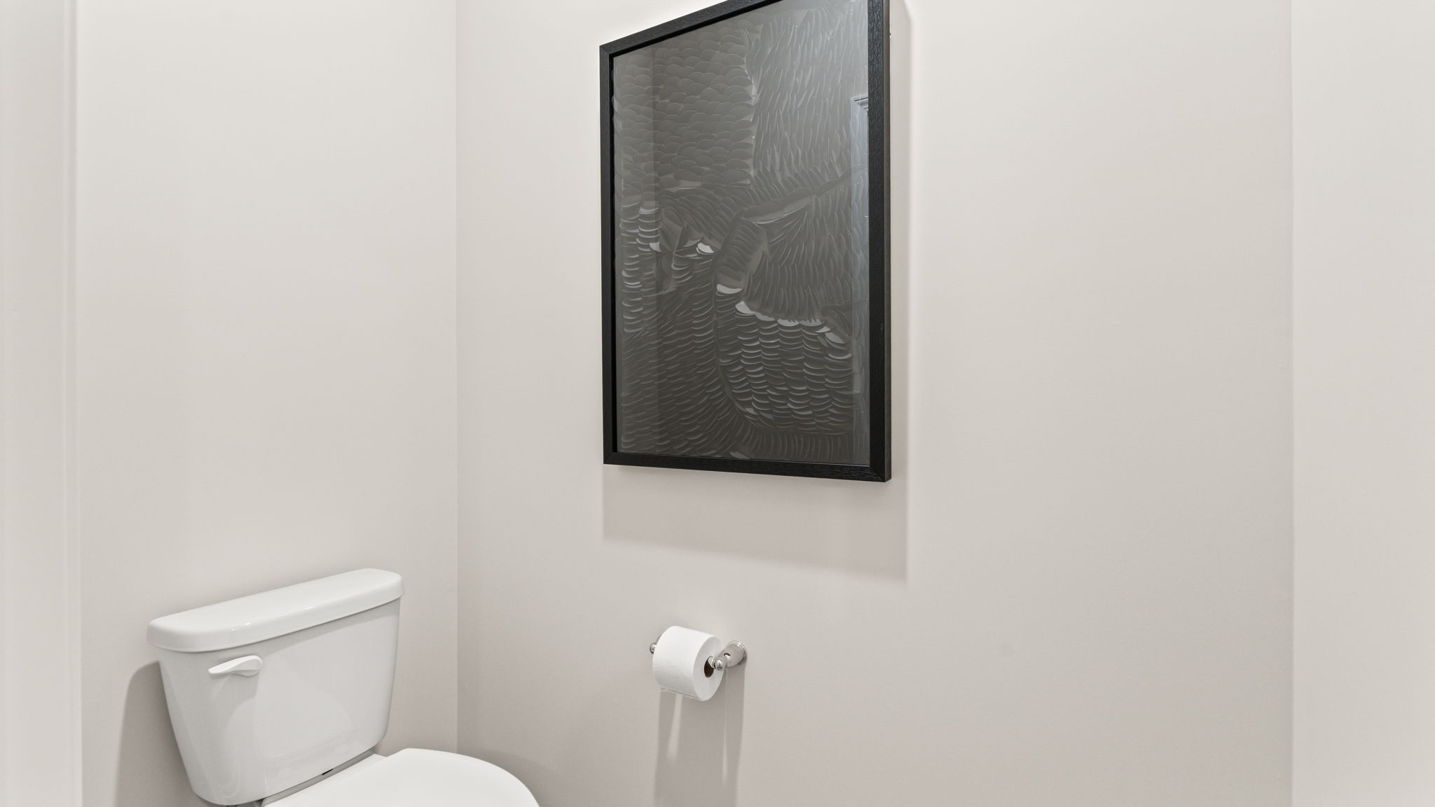 Primary bathroom toilet