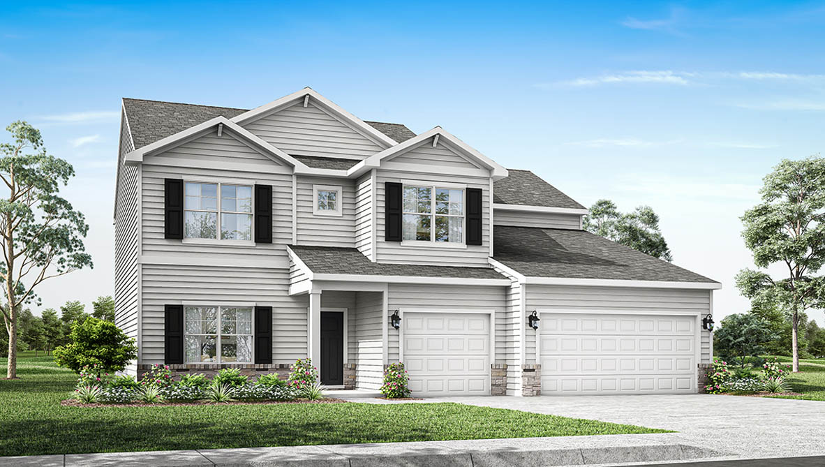 Johnstown rendering with A elevation