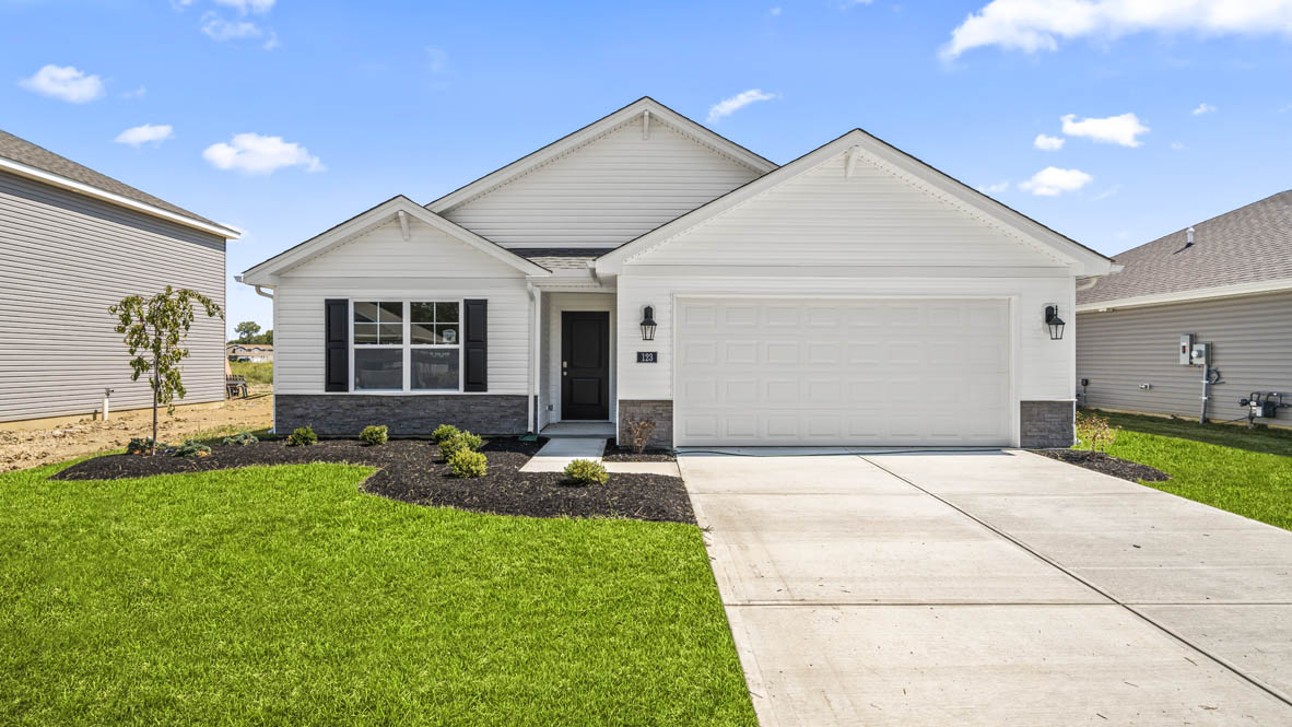 Exterior of a Harmony plan home