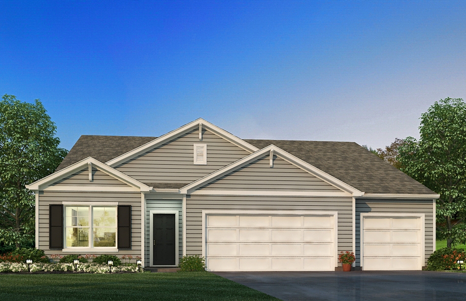 Floor Plan in Blues Creek Ostrander, OH D.R. Horton