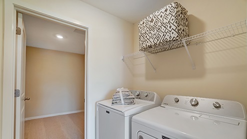 New Springer Model Laundry Room