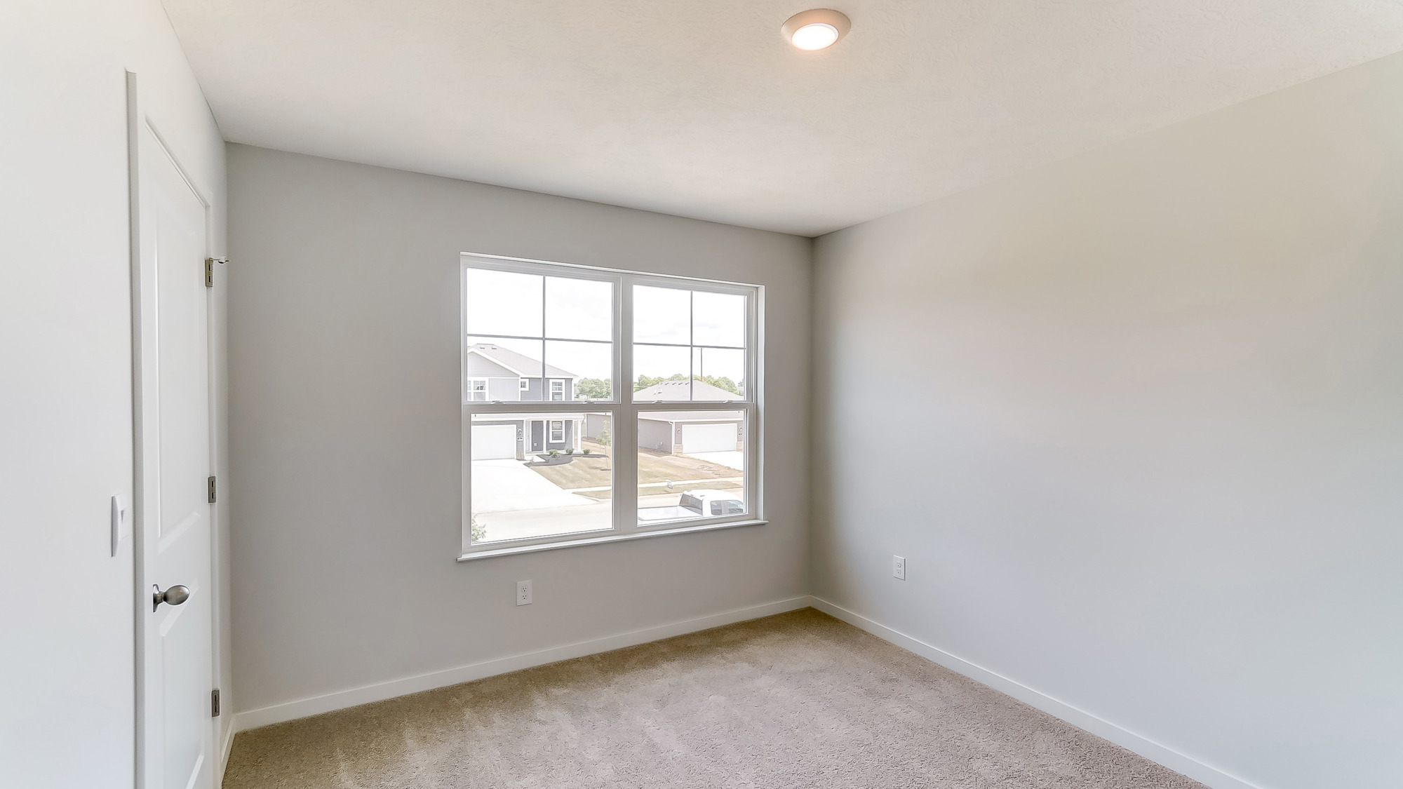 second bedroom with double window