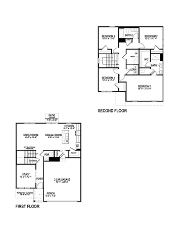 Bellamy on Slab floorplan